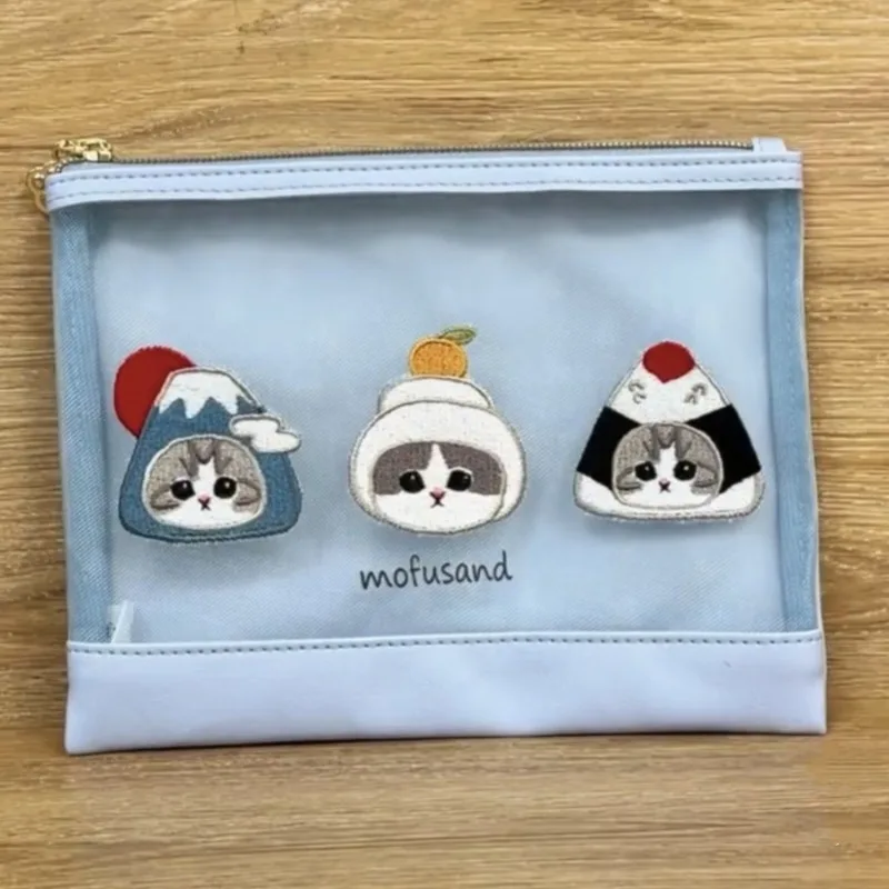 Mofusand Cute Cartoon Embroidery Storage Bag Multifunctional Cosmetic Pouch Stationery Organizer ID Card Receipt Holder Portable
Mofusand Cute Cartoon Embroidery Storage Bag Multifunctional Cosmetic Pouch Stationery Organizer ID Card Receipt Holder Portable