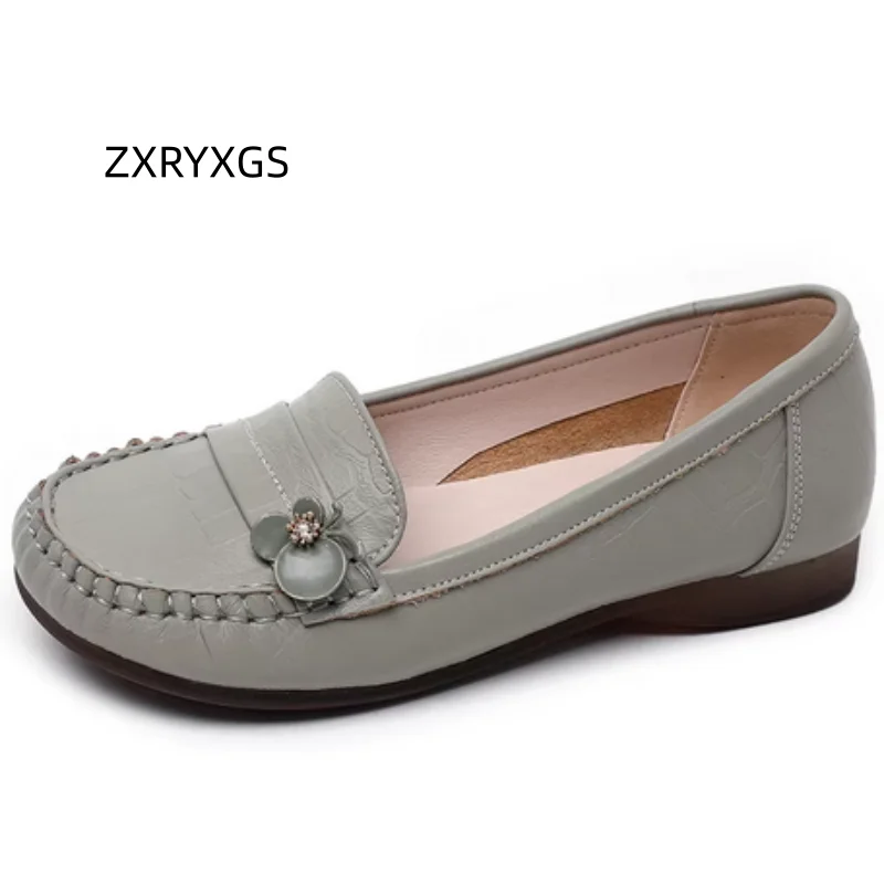 ZXRYXGS 2026 New Trendy Premium Genuine Leather Shoes Flat Soft Comfortable Versatile Fashion Casual Shoes Women Banquet Shoes
ZXRYXGS 2026 New Trendy Premium Genuine Leather Shoes Flat Soft Comfortable Versatile Fashion Casual Shoes Women Banquet Shoes