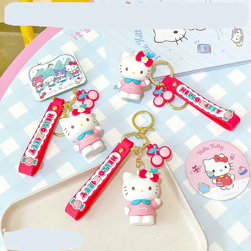 Hello Kitty Keychain Kawaii Anime Cartoon Cinnamoroll Car Key Ring Dolls Pendant Backpack Ornaments Gifts for Friends
Hello Kitty Keychain Kawaii Anime Cartoon Cinnamoroll Car Key Ring Dolls Pendant Backpack Ornaments Gifts for Friends