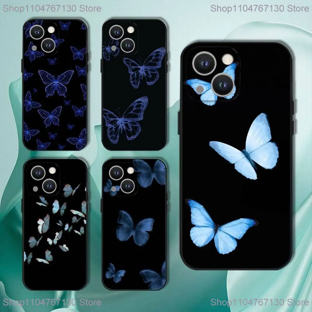 Blue Butterfly Beautiful Wing Phone Case For iPhone 16,15,14,13,12,11,Pro,XS,Max,XR,Plus,E,SE4,Mini Black Soft Cover
Blue Butterfly Beautiful Wing Phone Case For iPhone 16,15,14,13,12,11,Pro,XS,Max,XR,Plus,E,SE4,Mini Black Soft Cover