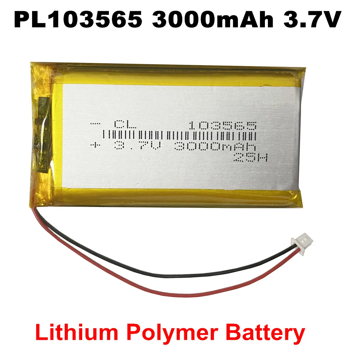 3.7V PL802540 PL103565 Lithium Battery Lipo Polymer Batteries for Heltec T114 V2 LoRa 32 V3 Dev-board LoRa Node 1000mAh/3000Mah
3.7V PL802540 PL103565 Lithium Battery Lipo Polymer Batteries for Heltec T114 V2 LoRa 32 V3 Dev-board LoRa Node 1000mAh/3000Mah