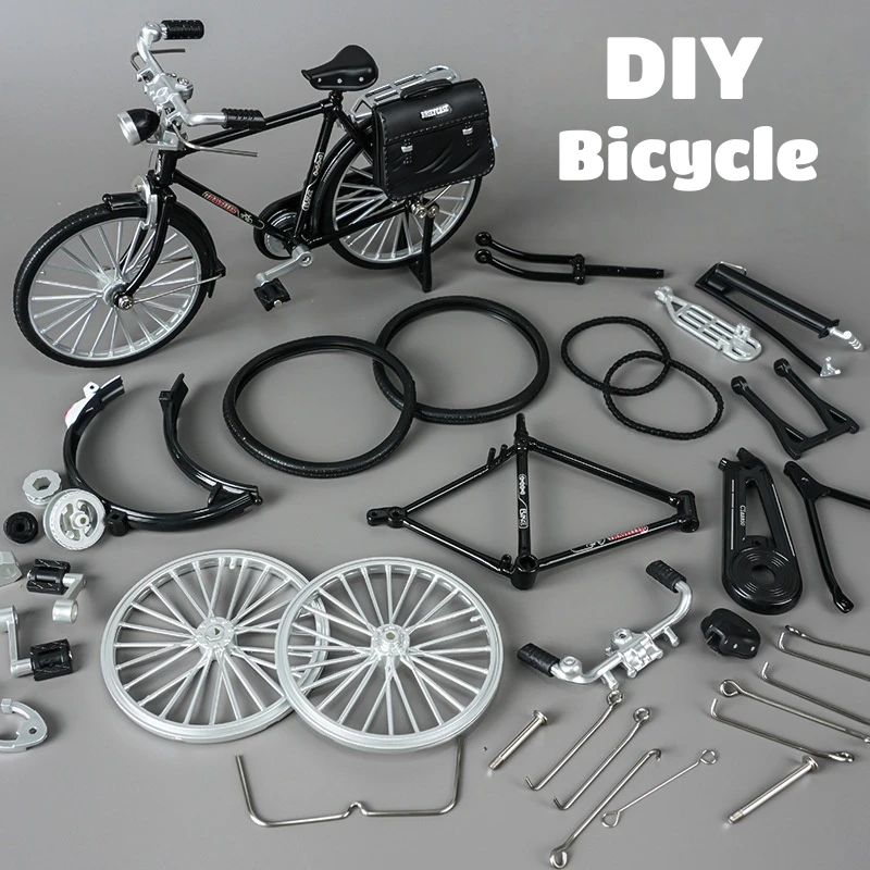 Birthday Gift 1:10 DIY Retro Bicycle Model Toys Assembly Accessories Mini Bicycle Kit Home Decoration Doll House Ornaments
Birthday Gift 1:10 DIY Retro Bicycle Model Toys Assembly Accessories Mini Bicycle Kit Home Decoration Doll House Ornaments