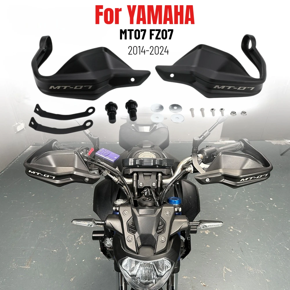 Защита руля (накладки) для YAMAHA MT07 FZ07 2014-2024, ветровик, защита рычагов, аксессуары для мотоциклов
Защита руля (накладки) для YAMAHA MT07 FZ07 2014-2024, ветровик, защита рычагов, аксессуары для мотоциклов