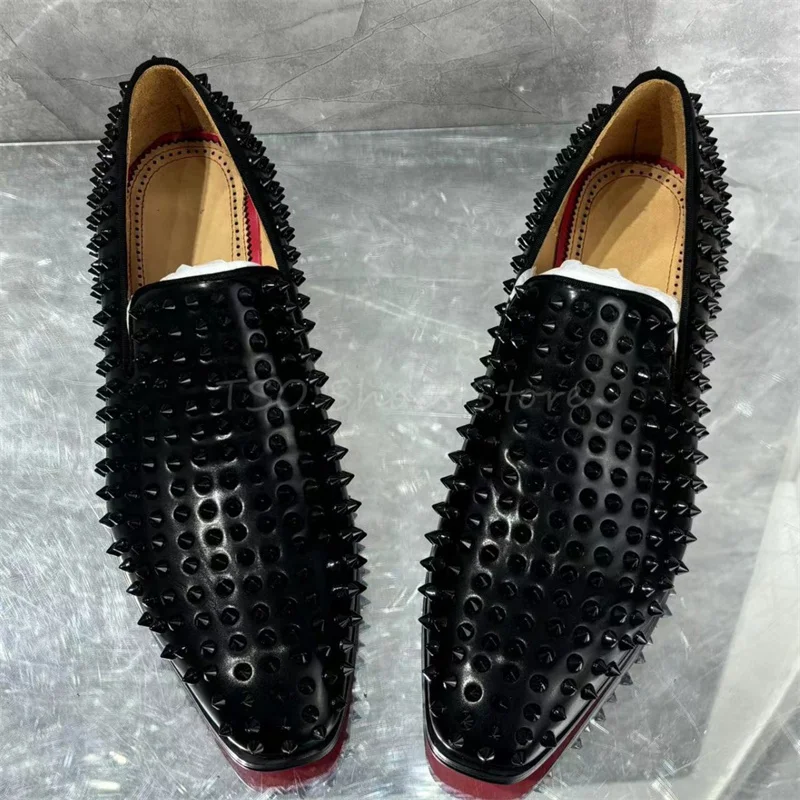 Rivets Genuine Leather Shoes for Men Loafers Comfortable Casual Business Formal Shoes Breathable Running Shoes Big Size 48
Rivets Genuine Leather Shoes for Men Loafers Comfortable Casual Business Formal Shoes Breathable Running Shoes Big Size 48