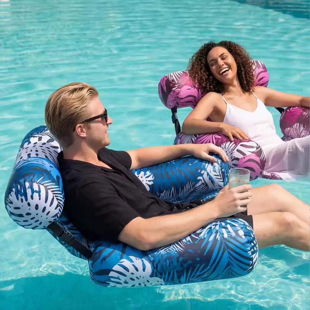 Inflatable pool hammock chair Floating water lounge bed Foldable swimming pool recliner Heavy-duty Pool Floats for Adults
Inflatable pool hammock chair Floating water lounge bed Foldable swimming pool recliner Heavy-duty Pool Floats for Adults