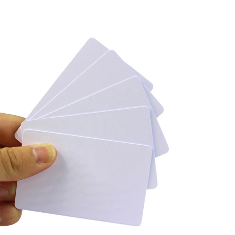 100Pcs/Lot 125khz Inkjet Printable PVC RFID TK4100 ID Card Read Only Chip Standard CR80 Card For Epson Canon Printer Printing
100Pcs/Lot 125khz Inkjet Printable PVC RFID TK4100 ID Card Read Only Chip Standard CR80 Card For Epson Canon Printer Printing