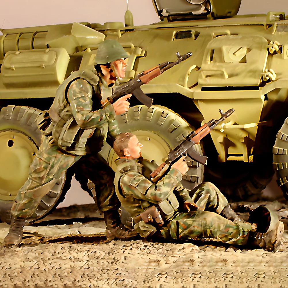 1/35 Resin Model Figure Kits GK , Two People,No Car,Military Theme,Unassembled And Unpainted
1/35 Resin Model Figure Kits GK , Two People,No Car,Military Theme,Unassembled And Unpainted