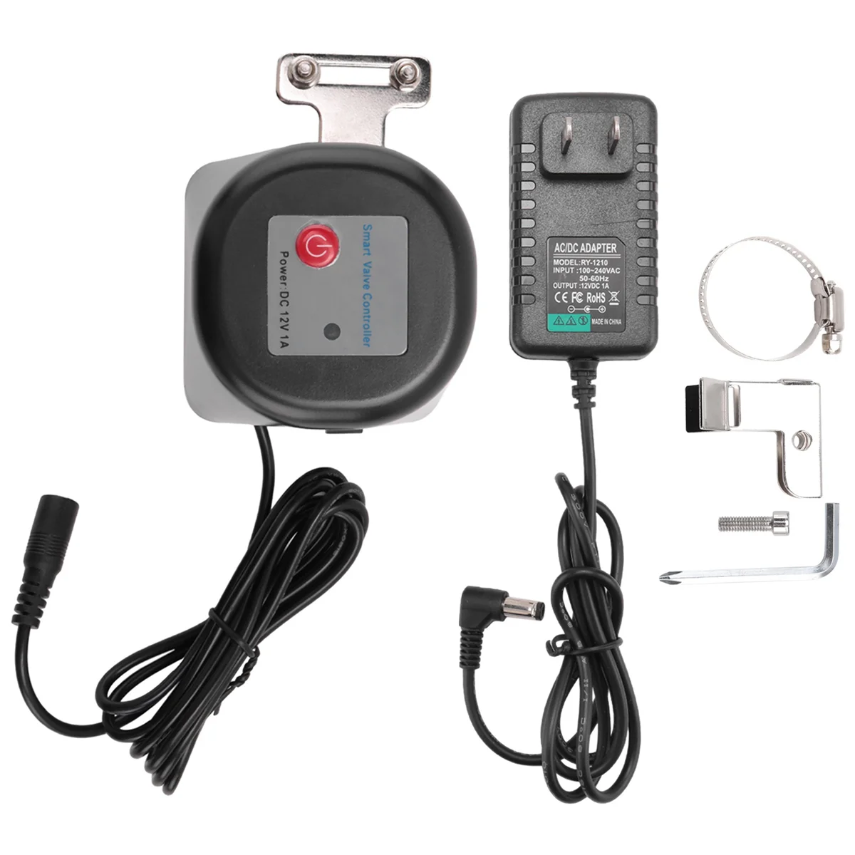 Tuya Smart Zigbee 3.0 Water Valve Gas Valve Mechanical Valve Switch Bluetooth Valve Control (US Plug)
Tuya Smart Zigbee 3.0 Water Valve Gas Valve Mechanical Valve Switch Bluetooth Valve Control (US Plug)