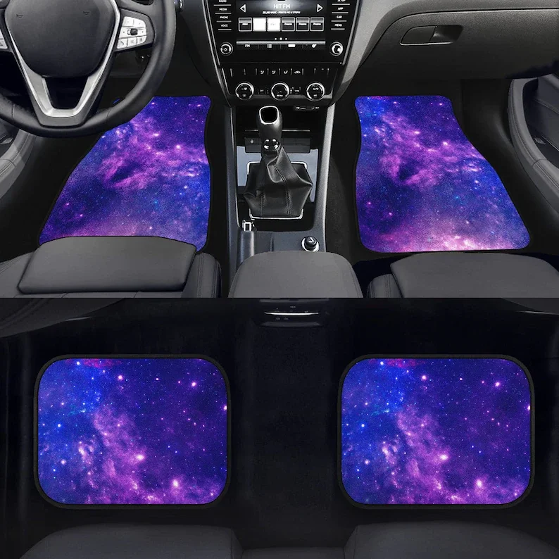 Purple Cosmic Galaxy Car Floor Mats - Outer Space Lovers, Star Car Decor, Nebula Cosmos, Conversion Van, Night Sky Car Accessori
Purple Cosmic Galaxy Car Floor Mats - Outer Space Lovers, Star Car Decor, Nebula Cosmos, Conversion Van, Night Sky Car Accessori