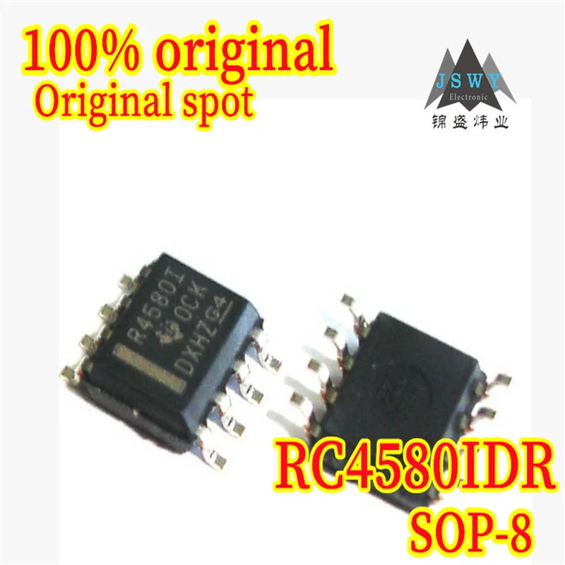 (50/200PCS) RC4580IDR RC4580 SOP-8 100% brand new, original, authentic dual-channel audio operational amplifier chip. In stock,
(50/200PCS) RC4580IDR RC4580 SOP-8 100% brand new, original, authentic dual-channel audio operational amplifier chip. In stock,