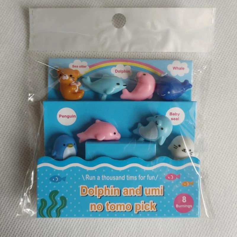 8pcs/set Mini Dolphin Fruit Fork Kids Snack Dessert Bento Sandwich Lunches Party Decoration 
8pcs/set Mini Dolphin Fruit Fork Kids Snack Dessert Bento Sandwich Lunches Party Decoration