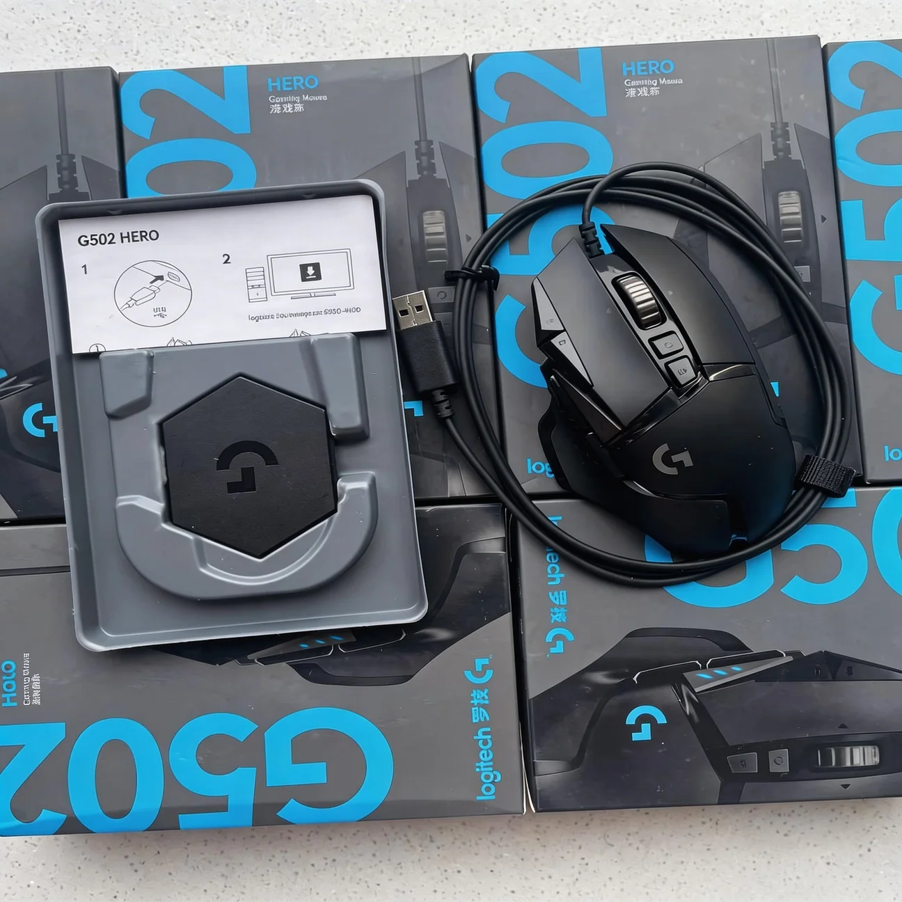 Original Logitech G402 G502 Game Mouse High Performance For PC Gamer Notebook