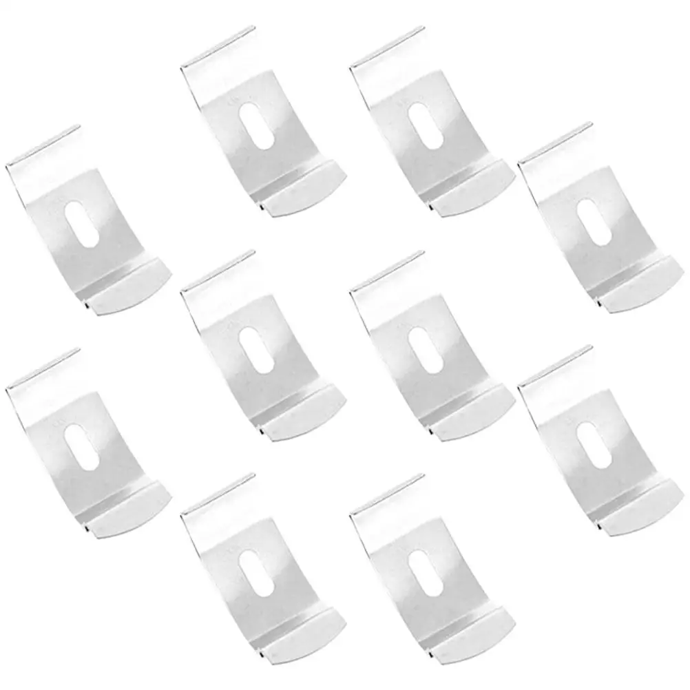 10 Pcs Top-mounted Accessories Mounting Brackets for Blinds Curtain Rod Holders Curtains Mini Louver Metal Window
10 Pcs Top-mounted Accessories Mounting Brackets for Blinds Curtain Rod Holders Curtains Mini Louver Metal Window