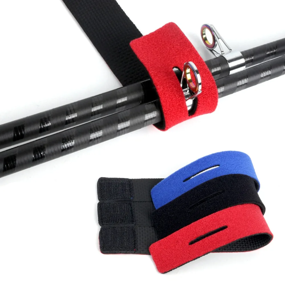 30PCS Elastic Fishing Rod Straps 24*3cm with Adhesive Tape Fishing Rod Belts 3 Colors Neoprene Fishing Pole Straps Casting Rods
30PCS Elastic Fishing Rod Straps 24*3cm with Adhesive Tape Fishing Rod Belts 3 Colors Neoprene Fishing Pole Straps Casting Rods