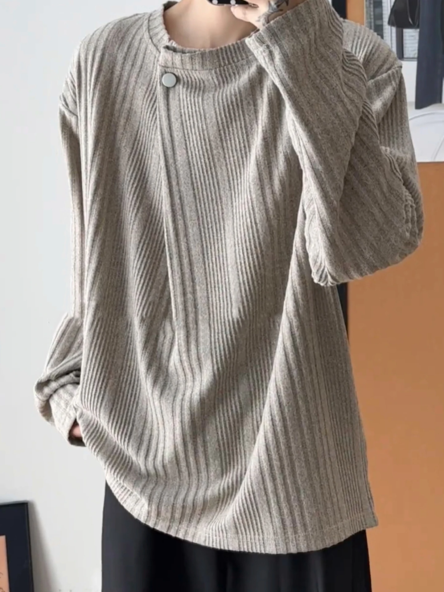 Men's Knitted Long Sve Sweatirt mat Sle Base Layer irt Old Money Sle Loose Fit Comfortable Cotton Polyester...
Men's Knitted Long Sve Sweatirt mat Sle Base Layer irt Old Money Sle Loose Fit Comfortable Cotton Polyester...