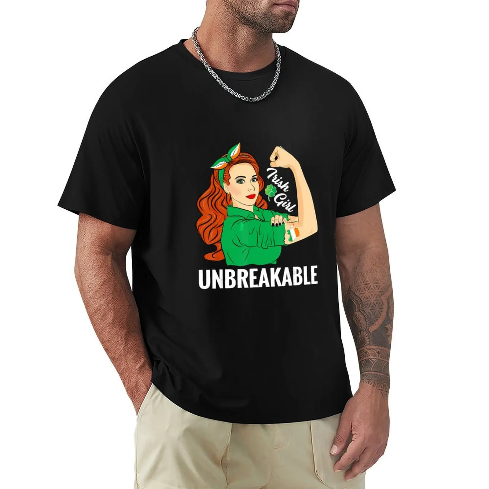 Irish Girl Female Costume Ireland Shamrock St Patrick's Day T-Shirt Thanksgiving Casual Tee
Irish Girl Female Costume Ireland Shamrock St Patrick's Day T-Shirt Thanksgiving Casual Tee