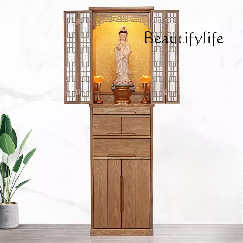 Chinese vertical cabinet, God of Wealth table, incense table cabinet, shrine table, shrine table
Chinese vertical cabinet, God of Wealth table, incense table cabinet, shrine table, shrine table