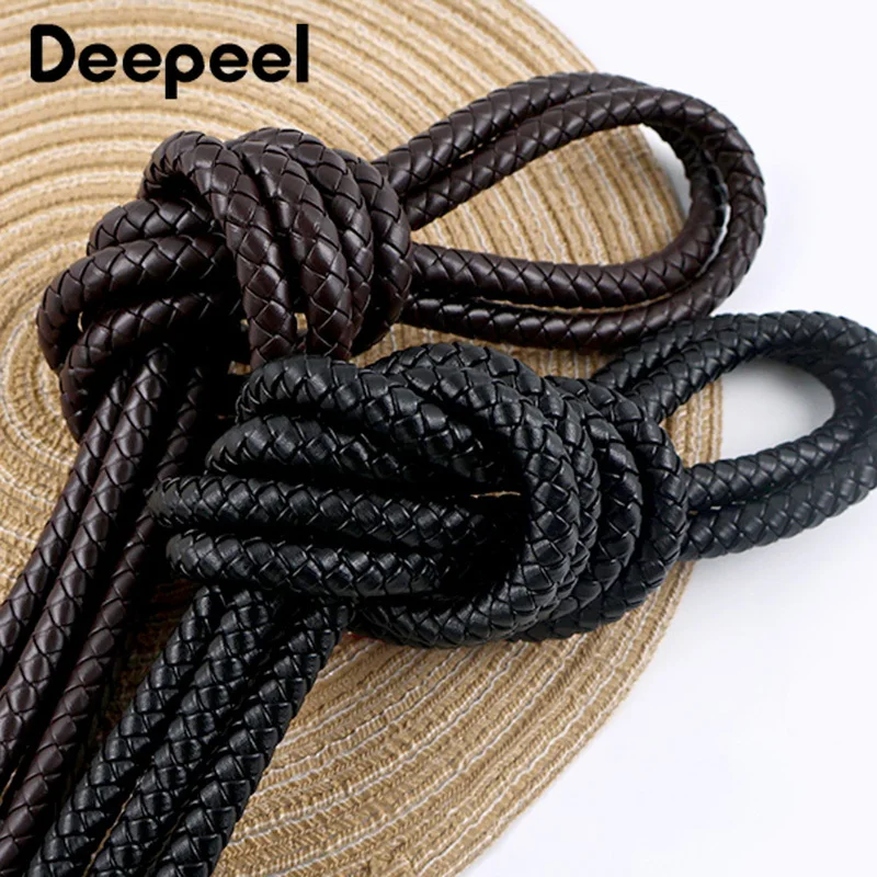 5/10M 3-12mm PU Leather Round Rope Handbags Handle Bracelet Cord Necklace Belt Sling Braided Ropes Handmade Crafts Accessories
5/10M 3-12mm PU Leather Round Rope Handbags Handle Bracelet Cord Necklace Belt Sling Braided Ropes Handmade Crafts Accessories