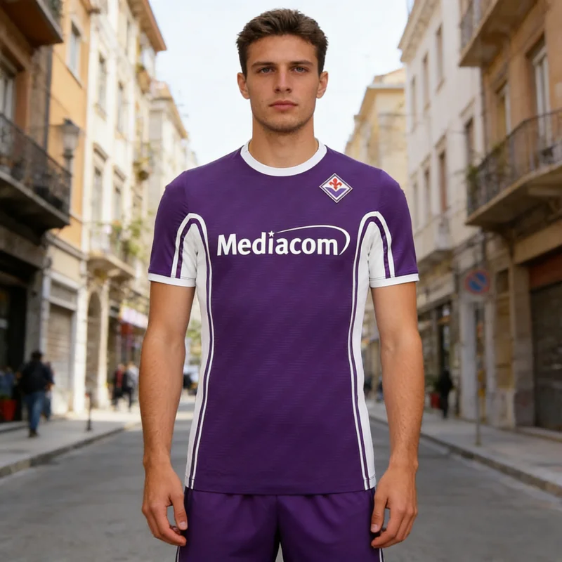 Футбольная футболка Fiorentina 2026 для мужчин, с коротким рукавом, для тренировок, оверсайз, дышащая, охлаждающая, для всей семьи, детская, молодежная форма
Футбольная футболка Fiorentina 2026 для мужчин, с коротким рукавом, для тренировок, оверсайз, дышащая, охлаждающая, для всей семьи, детская, молодежная форма