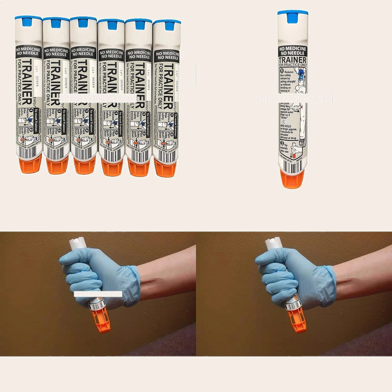 1 Epipen Jext Training Pen Injection Model CPR First Aid Practice Tool
1 Epipen Jext Training Pen Injection Model CPR First Aid Practice Tool
