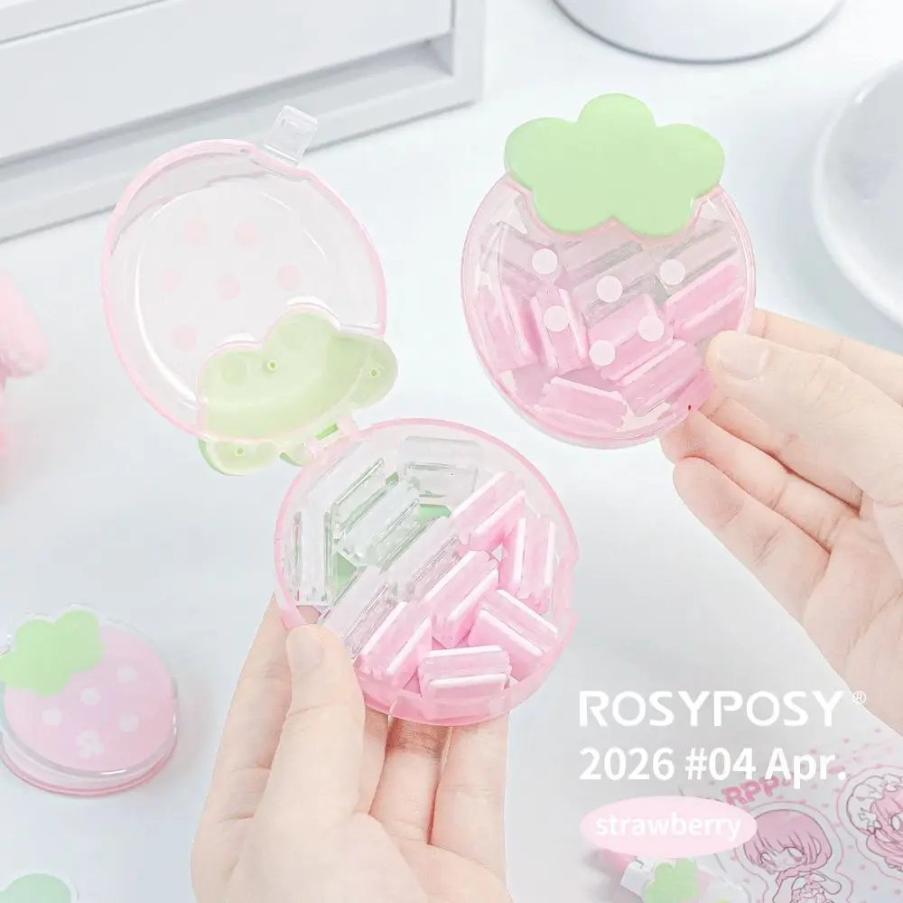 12pcs/box Strawberry Shape Push Clip Set Reusable Bookmark Stationery Document Paper Fixing Clips Storage Binder Clips
12pcs/box Strawberry Shape Push Clip Set Reusable Bookmark Stationery Document Paper Fixing Clips Storage Binder Clips