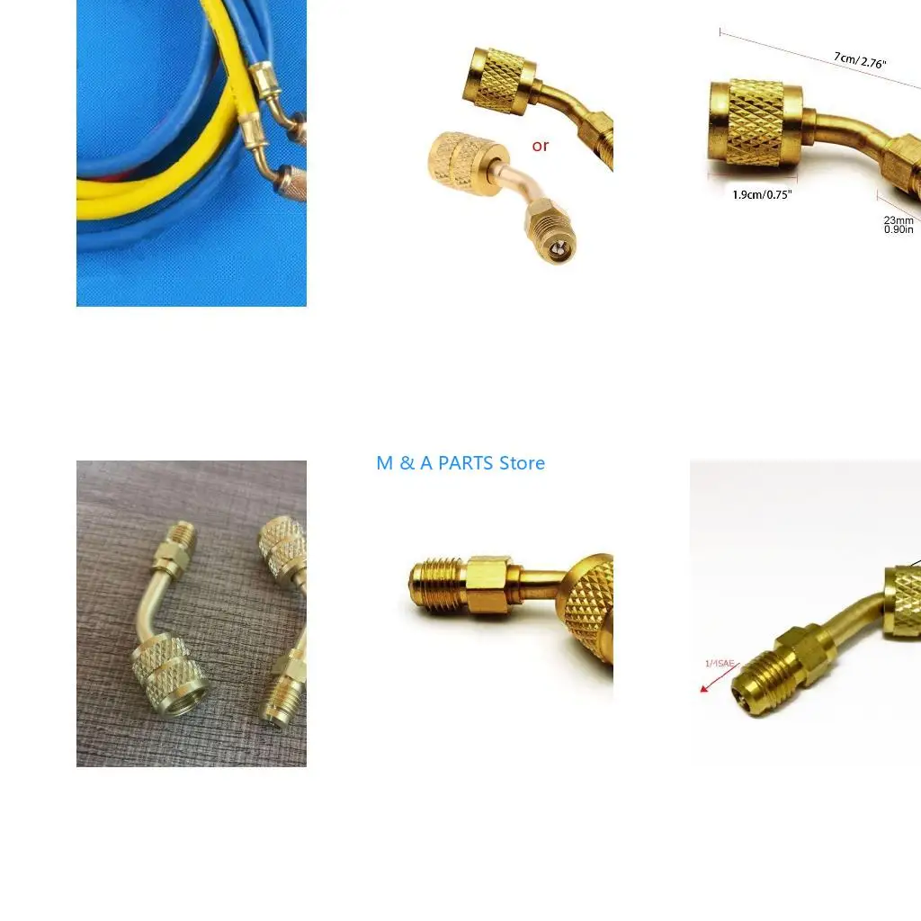 U1JF R410 Air Conditioning Refrigeration Charging Adapter 1 / 4 Safety Control for Valve Household Refrigeration Too
U1JF R410 Air Conditioning Refrigeration Charging Adapter 1 / 4 Safety Control for Valve Household Refrigeration Too