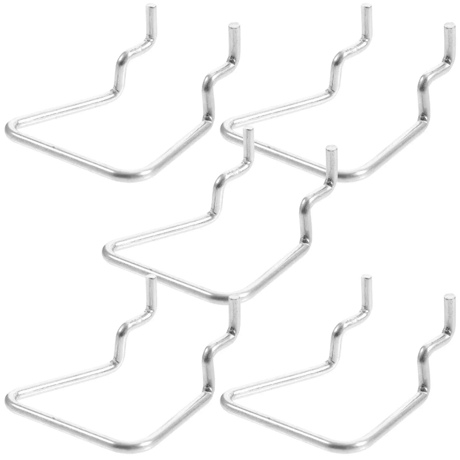 5pcs Metal Hooks Heavy Duty Pegboard Hooks Tool Organizer Cup Holder Hardware Accessories Iron Wall Mountable
5pcs Metal Hooks Heavy Duty Pegboard Hooks Tool Organizer Cup Holder Hardware Accessories Iron Wall Mountable