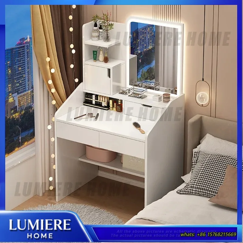 Small Modern Dresser for Bedroom Minimalist Apartment Dressing Table Compact Bedside Table Vanity with Storage Space
Small Modern Dresser for Bedroom Minimalist Apartment Dressing Table Compact Bedside Table Vanity with Storage Space