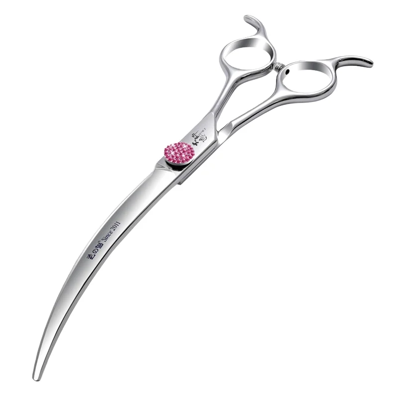 Fenice Professional 45° Super Curved Pet Hair Styling Trimming Scissors Fenice 25° Curved Pet Grooming Shears for Pet Groommer
Fenice Professional 45° Super Curved Pet Hair Styling Trimming Scissors Fenice 25° Curved Pet Grooming Shears for Pet Groommer