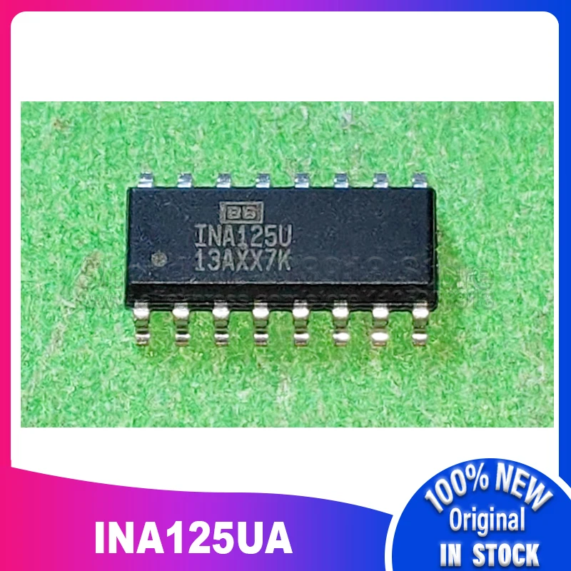 10 шт./лот INA125UA INA125U sop-16 100% новый спотовый запас
10 шт./лот INA125UA INA125U sop-16 100% новый спотовый запас