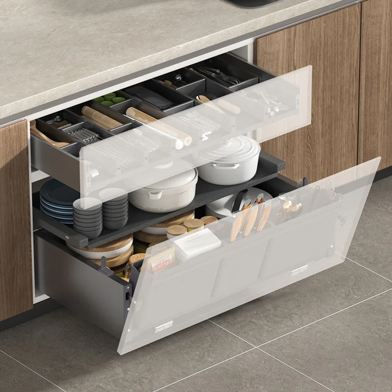 Kitchen basket, aluminum alloy pull-out basket, free drawer, horse-riding pull-out basket, drawer
Kitchen basket, aluminum alloy pull-out basket, free drawer, horse-riding pull-out basket, drawer