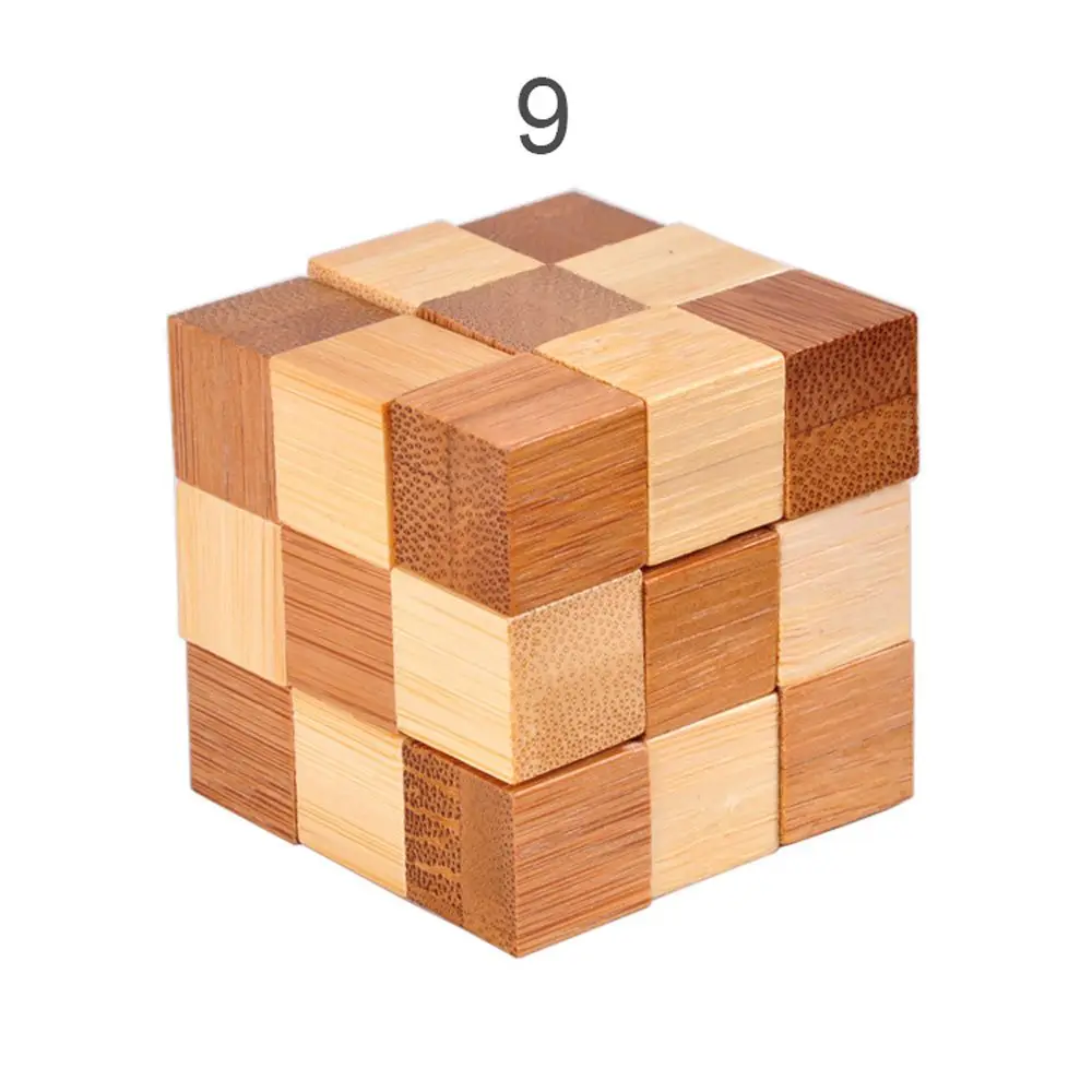 Wooden Small Interlocking Game IQ Kong Ming Lock Puzzle Classic Toys Brain Teaser
Wooden Small Interlocking Game IQ Kong Ming Lock Puzzle Classic Toys Brain Teaser