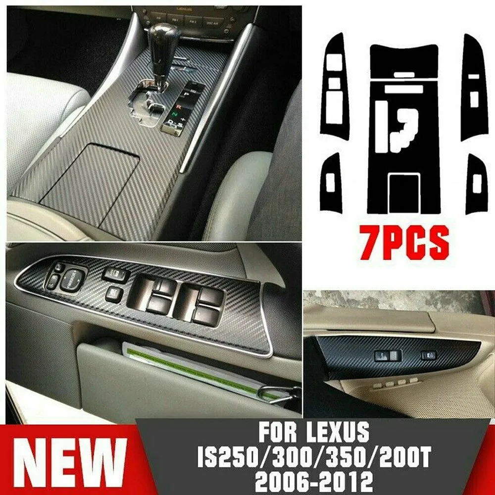 Carbon Fiber Gear Shift Box Panel Cover Trim For LEXUS IS250 300 350 2006-2012 Car Interior Stickers Decoration Right Hand Drive
Carbon Fiber Gear Shift Box Panel Cover Trim For LEXUS IS250 300 350 2006-2012 Car Interior Stickers Decoration Right Hand Drive