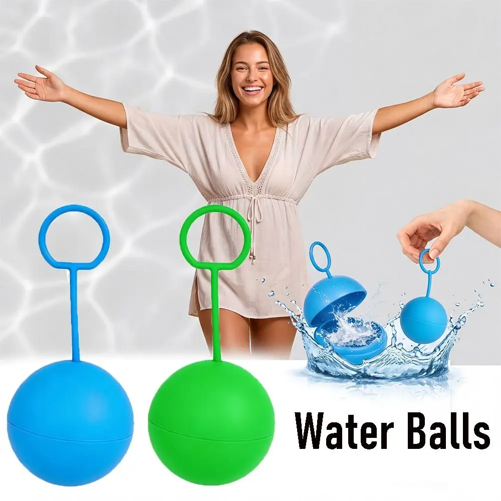 Hot Silicone Ring Water Ball Toy Water Play Self-sealing Versatile Fun Toy Reusable Water Balls for Water Fights
Hot Silicone Ring Water Ball Toy Water Play Self-sealing Versatile Fun Toy Reusable Water Balls for Water Fights