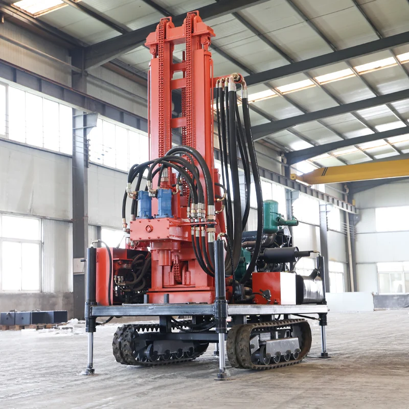 Customized Crawler Hydraulic Flexible Mobile Accurate Bore Drilling Water Well Drilling Machine
Customized Crawler Hydraulic Flexible Mobile Accurate Bore Drilling Water Well Drilling Machine