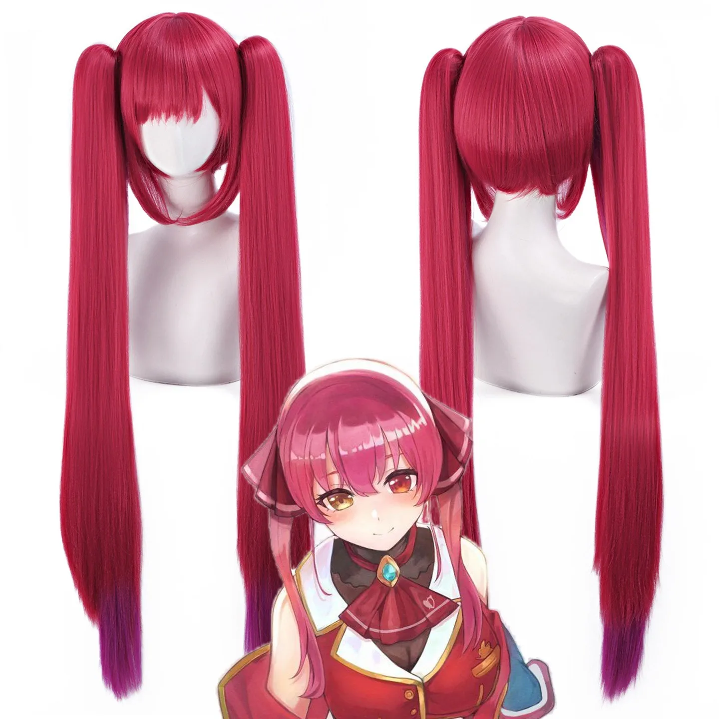 New Houshou Marine Cosplay Wig Nun Sister Live Ahoy Cosplay Costume New Concert Outfit Twintail Halloween Party Role Play Wig
New Houshou Marine Cosplay Wig Nun Sister Live Ahoy Cosplay Costume New Concert Outfit Twintail Halloween Party Role Play Wig