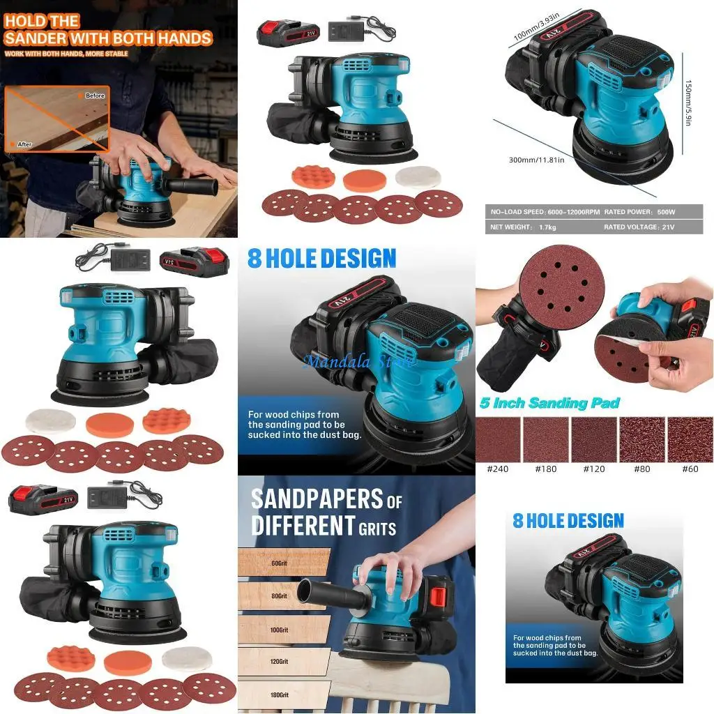 U2JC Advance Orbital Sander with Brushless Motor for Easy Handling in Various Project
U2JC Advance Orbital Sander with Brushless Motor for Easy Handling in Various Project