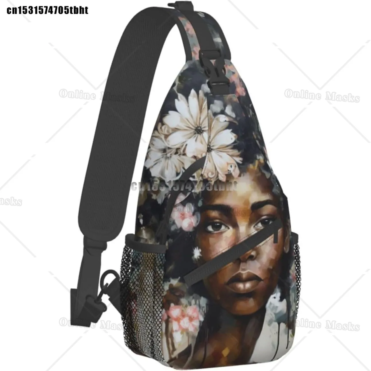 African American Afro Woman Sling Bag Crossbody Backpack Hiking Travel Daypack Chest Bag Lightweight For Women Men Gift
African American Afro Woman Sling Bag Crossbody Backpack Hiking Travel Daypack Chest Bag Lightweight For Women Men Gift