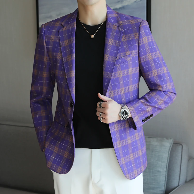 2026 New Arrival Men's Slim Fit Two Button Single Breasted Suit High Quality Fashion Smart Casual Trend Blazer
2026 New Arrival Men's Slim Fit Two Button Single Breasted Suit High Quality Fashion Smart Casual Trend Blazer