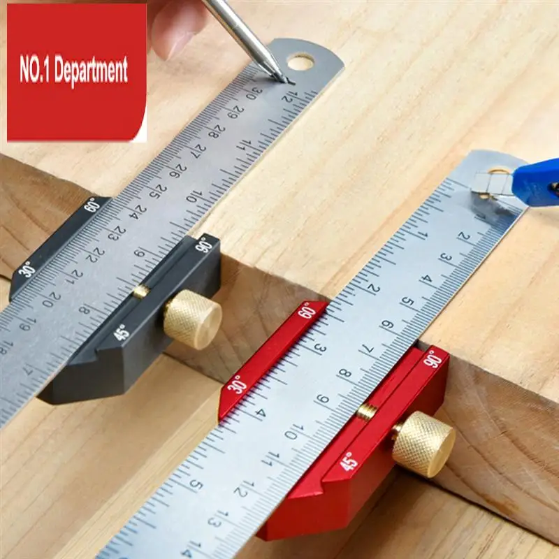 Angle Scriber Steel Ruler Positioning Block Fit For Carpentry DIY Measuring Tools Locator B
Angle Scriber Steel Ruler Positioning Block Fit For Carpentry DIY Measuring Tools Locator B