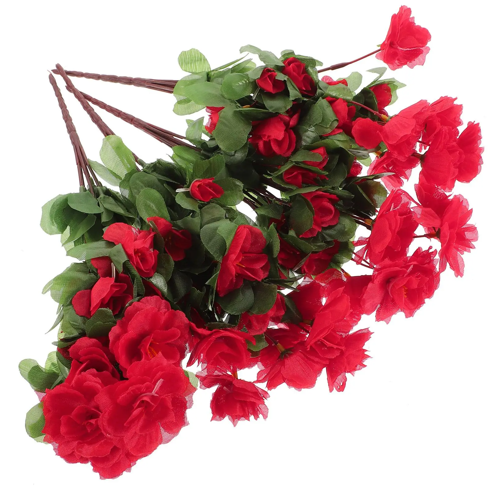 4 Pcs Artificial Rhododendron 7 Heads 42 Leaves Simulated Decorative Plants for Home Garden Party Centerpieces Floral
4 Pcs Artificial Rhododendron 7 Heads 42 Leaves Simulated Decorative Plants for Home Garden Party Centerpieces Floral