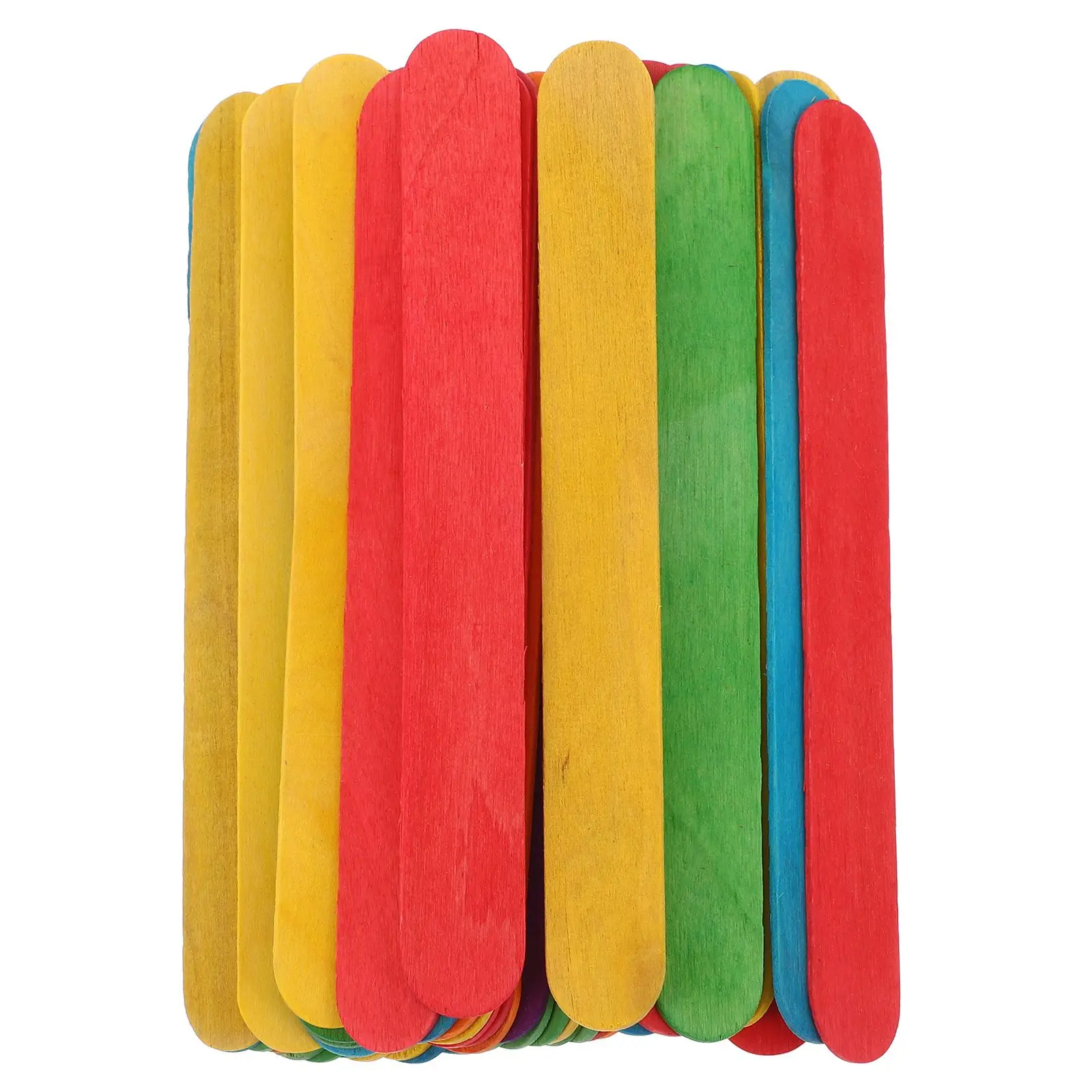 50pcs Colorful Craft Vibrant Popsicle Sticks for DIY Family Classroom Supplies Wooden Material Giant Ice Cream Sticks Jumbo
50pcs Colorful Craft Vibrant Popsicle Sticks for DIY Family Classroom Supplies Wooden Material Giant Ice Cream Sticks Jumbo