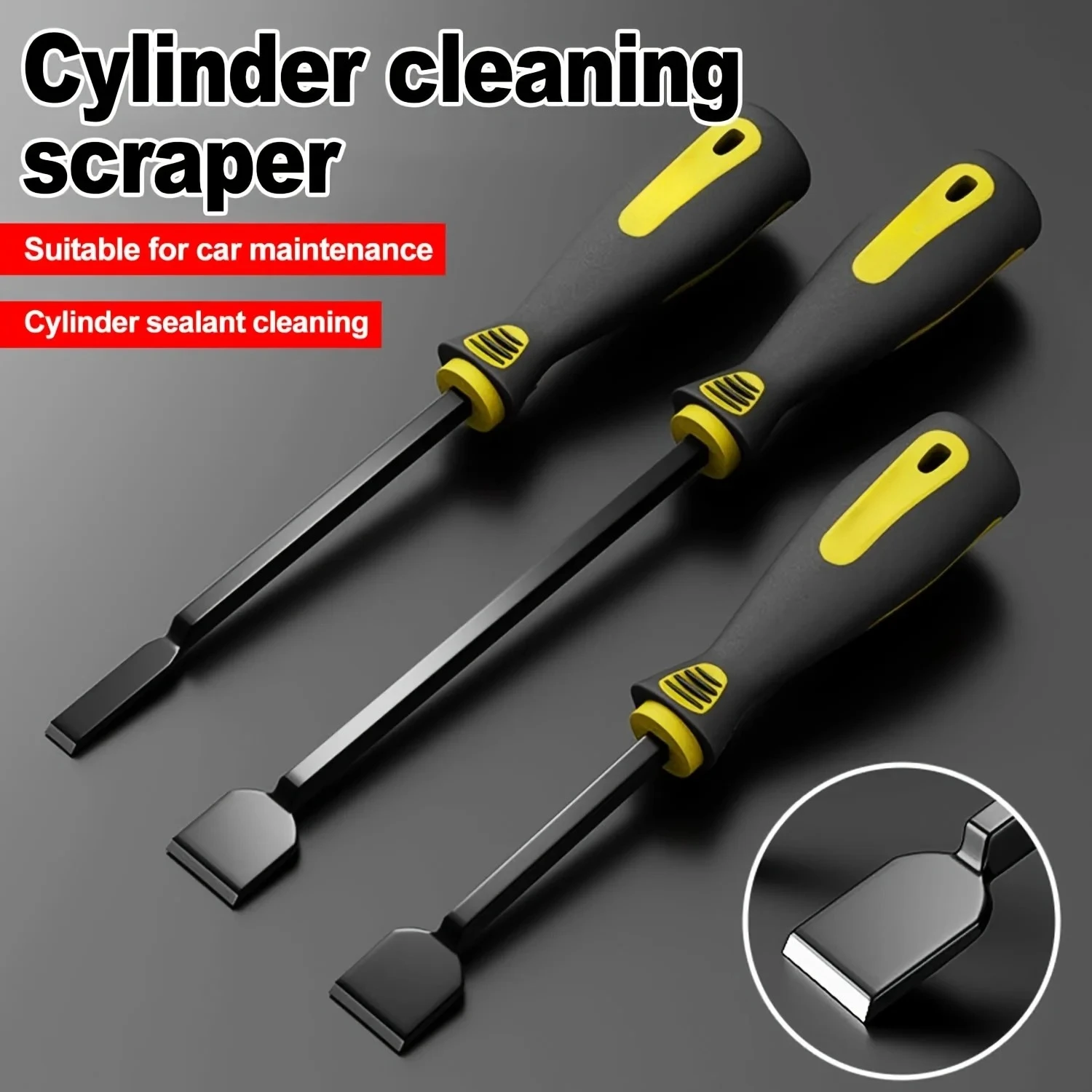 For Remove Gaskets, Carbon and More from Varied Surfaces Carbide Scraper, Super Gasket Scraper with Durable Tungsten Tip
For Remove Gaskets, Carbon and More from Varied Surfaces Carbide Scraper, Super Gasket Scraper with Durable Tungsten Tip