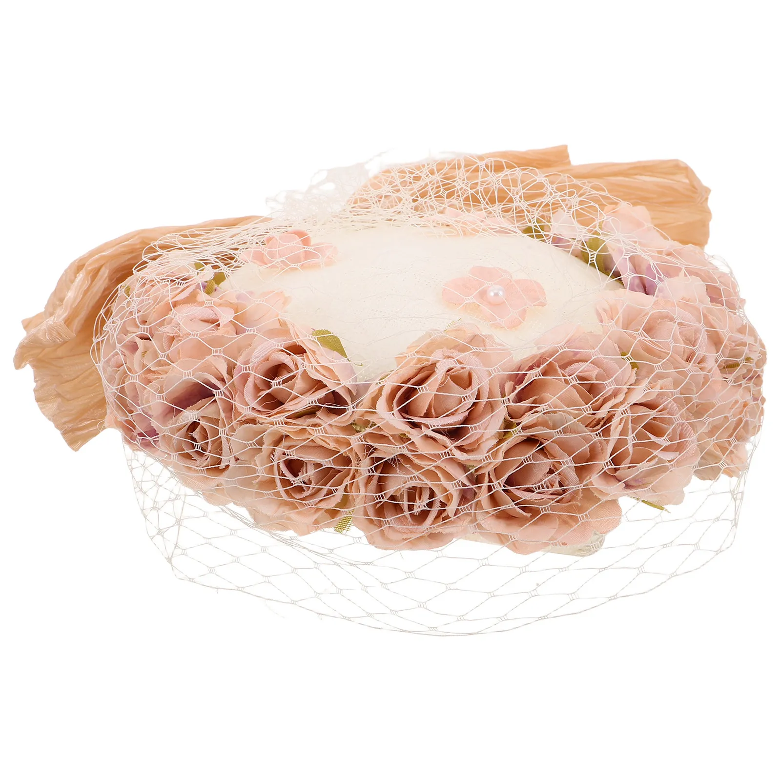 Romantic Bridal Flower Hat Pink Blooms Fascinator Hairband Bridal Shower Wedding Ceremony Photo Headpiece Elegant Natural Flower
Romantic Bridal Flower Hat Pink Blooms Fascinator Hairband Bridal Shower Wedding Ceremony Photo Headpiece Elegant Natural Flower