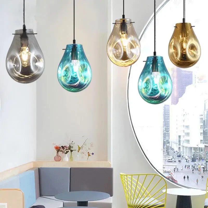 SANDYHA creative Nordic Modern Glass Chandelier LED Pendant Lamp for Dining Room Hotel Bar Kitchen Stylish Indoor Home Decor
SANDYHA creative Nordic Modern Glass Chandelier LED Pendant Lamp for Dining Room Hotel Bar Kitchen Stylish Indoor Home Decor