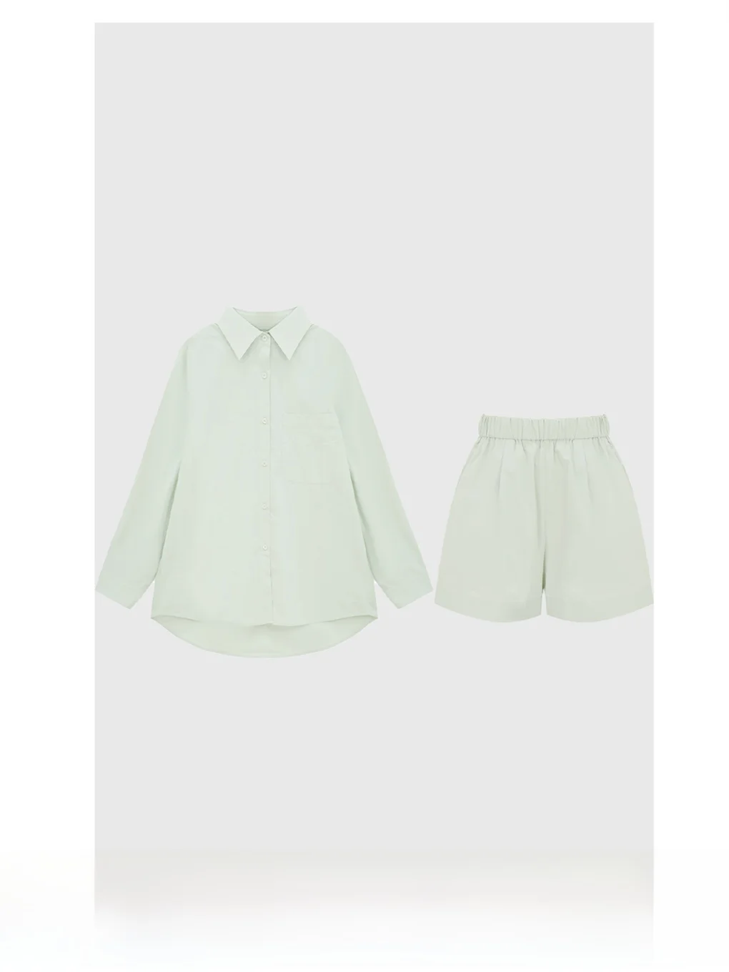 Mint een Cotton irt Set Casual Loose Comfortable Cool Ice Thin Women's Faionable Summer Clothing Long Sve Turn-down ...
Mint een Cotton irt Set Casual Loose Comfortable Cool Ice Thin Women's Faionable Summer Clothing Long Sve Turn-down ...