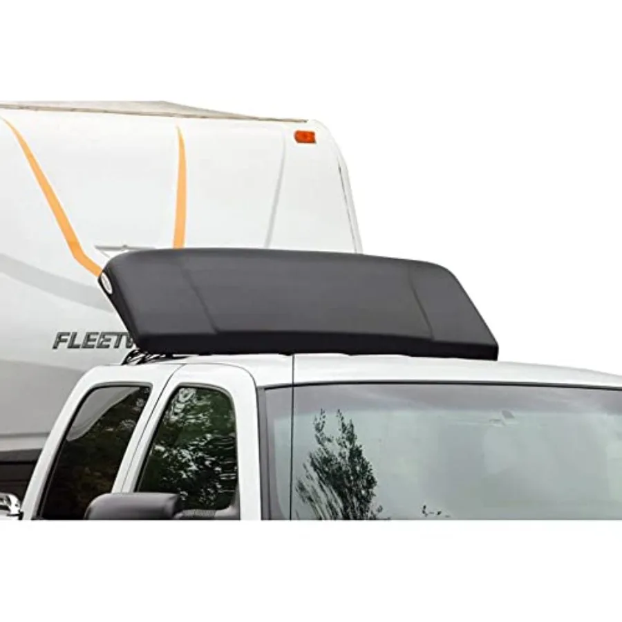 AeroShield Wind Deflector WD600 for outdoor use, polycarbonate material, black color, aerodynamic design reduces wind noise and
AeroShield Wind Deflector WD600 for outdoor use, polycarbonate material, black color, aerodynamic design reduces wind noise and
