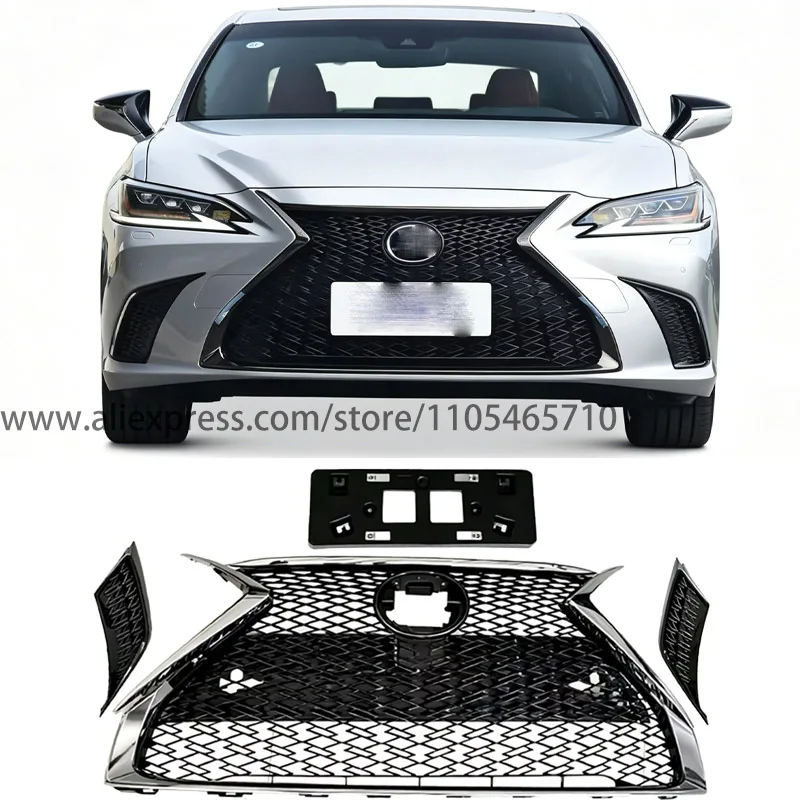 For Lexus ES200 ES250 ES260 ES300H ES350 Gloss Black F-Sport Replacement Grille Radiator Guard Body Kit
For Lexus ES200 ES250 ES260 ES300H ES350 Gloss Black F-Sport Replacement Grille Radiator Guard Body Kit
