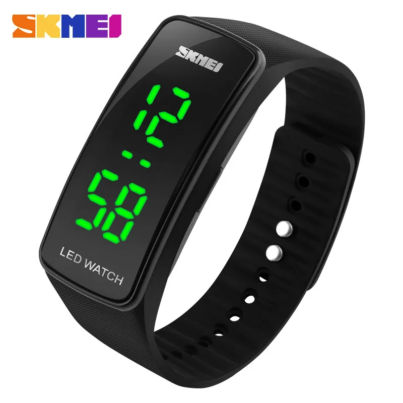 Skmei New Fashion Waterproof Bracelet Sports Electronic Watch Korean Style Led Bracelet Watch Simple Student's Watch Men
Skmei New Fashion Waterproof Bracelet Sports Electronic Watch Korean Style Led Bracelet Watch Simple Student's Watch Men