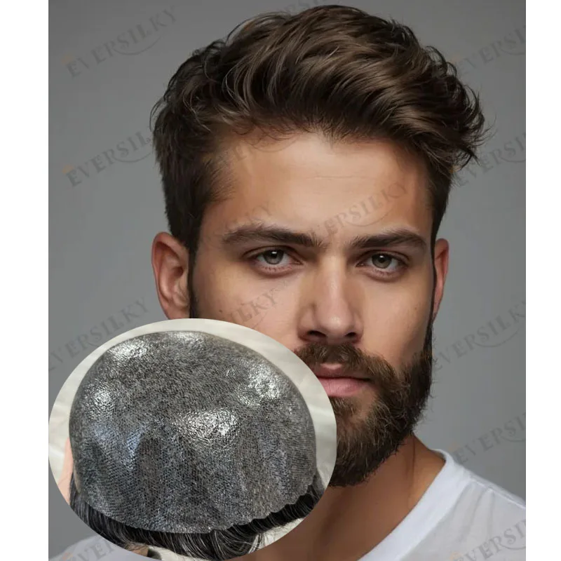 Натуральная линия волос, средний коричневый, супер прочный, 0,1 мм, инъекционная основа из искусственной кожи, мужской парик, незаметный серый парик для стариков, шиньоны
Натуральная линия волос, средний коричневый, супер прочный, 0,1 мм, инъекционная основа из искусственной кожи, мужской парик, незаметный серый парик для стариков, шиньоны